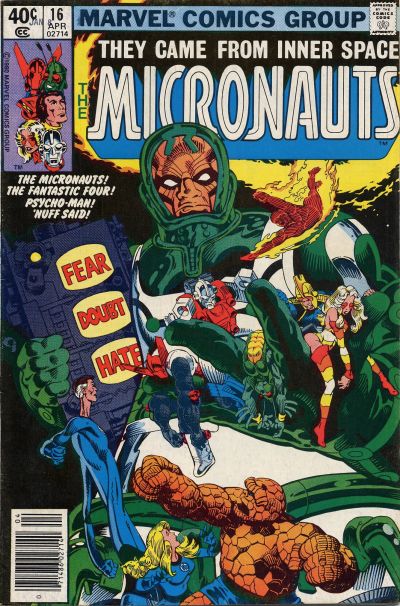 Micronauts #16 (1980)