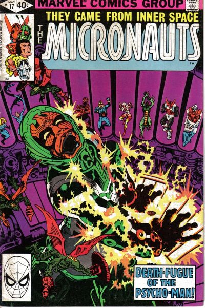 Micronauts #17 (1980)