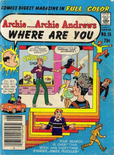 Archie... Archie Andrews Where Are You? Comics Digest Magazine #15 (1980)