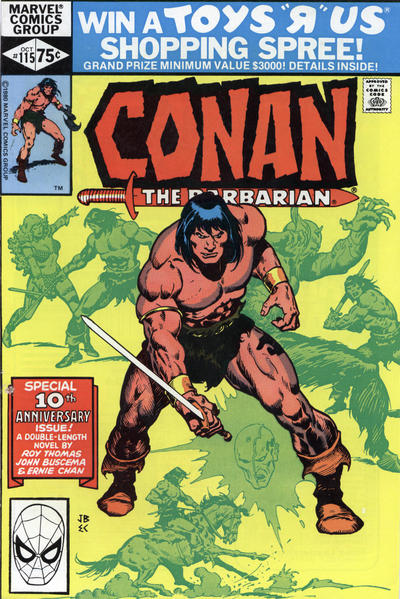Conan the Barbarian #115 (1980)