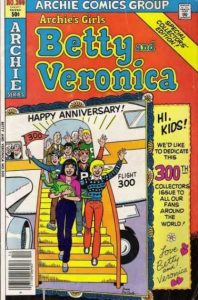 Archie's Girls Betty and Veronica #300 (1980)