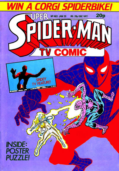 Super Spider-Man TV Comic #463 (1981)