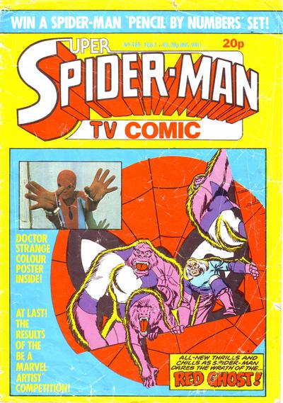 Super Spider-Man TV Comic #465 (1981)