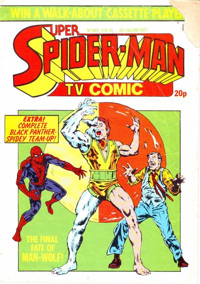 Super Spider-Man TV Comic #468 (1981)