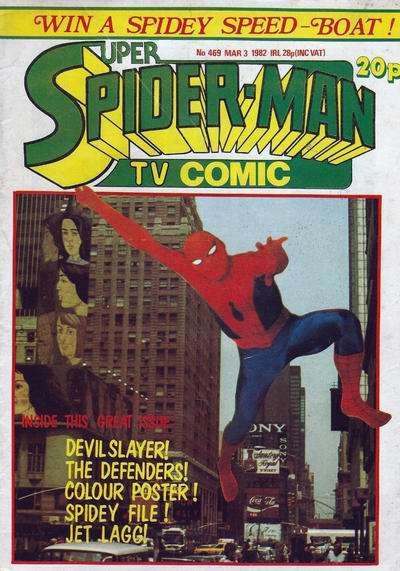 Super Spider-Man TV Comic #469 (1981)