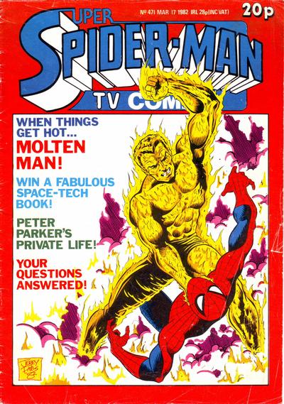 Super Spider-Man TV Comic #471 (1981)