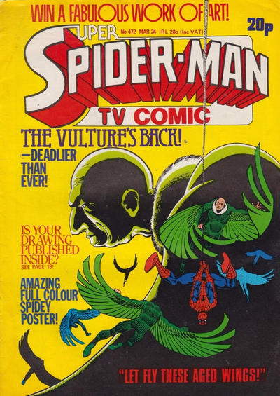 Super Spider-Man TV Comic #472 (1981)