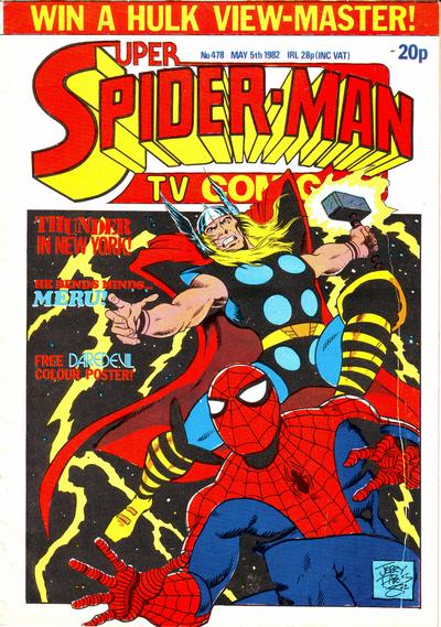 Super Spider-Man TV Comic #478 (1981)