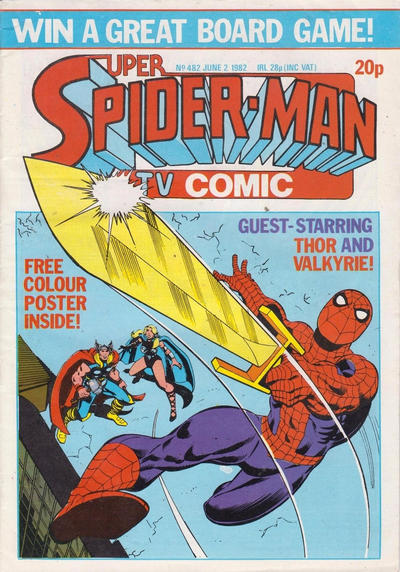Super Spider-Man TV Comic #482 (1981)