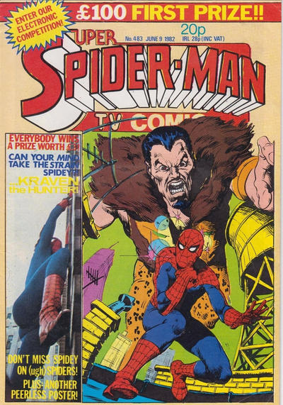 Super Spider-Man TV Comic #483 (1981)