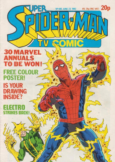 Super Spider-Man TV Comic #485 (1981)