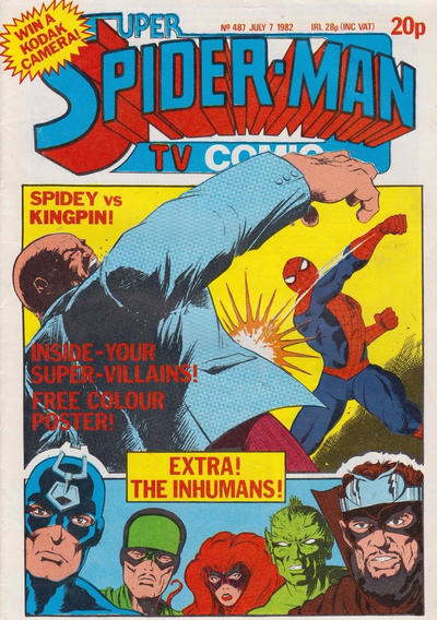 Super Spider-Man TV Comic #487 (1981)