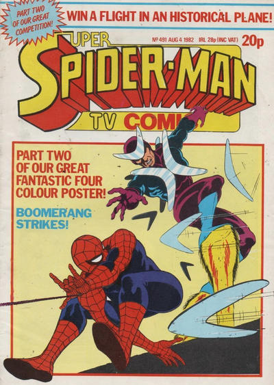 Super Spider-Man TV Comic #491 (1981)