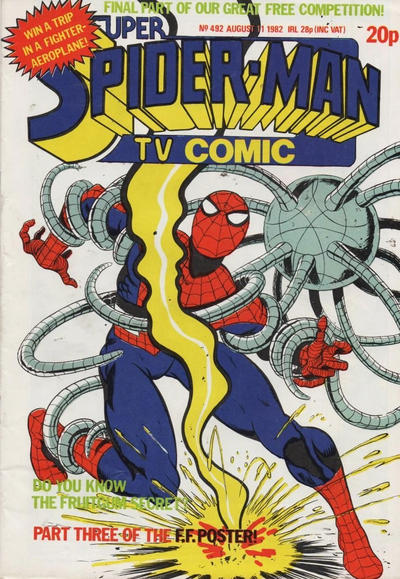Super Spider-Man TV Comic #492 (1981)