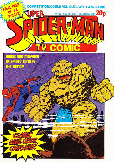 Super Spider-Man TV Comic #493 (1981)