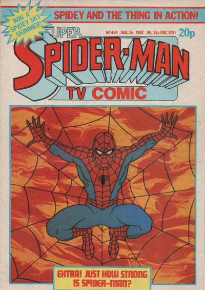 Super Spider-Man TV Comic #494 (1981)