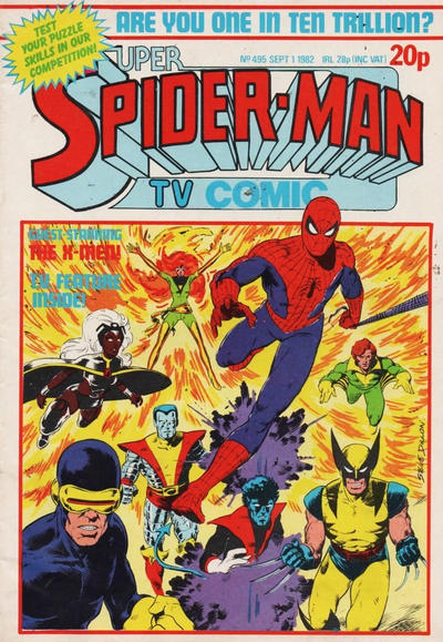 Super Spider-Man TV Comic #495 (1981)