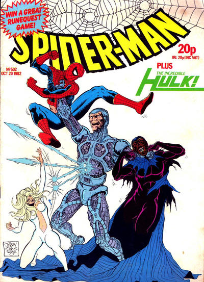 Super Spider-Man TV Comic #502 (1981)