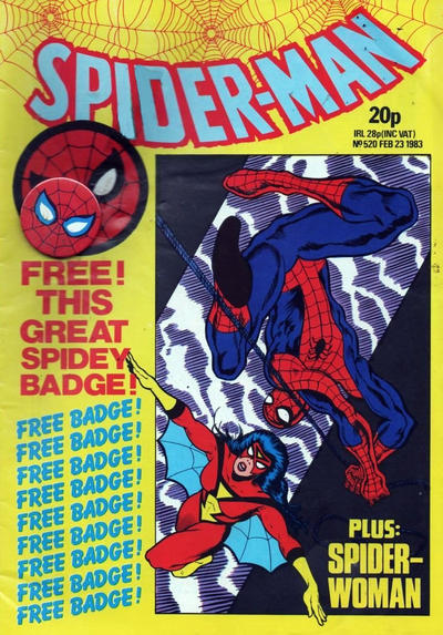 Super Spider-Man TV Comic #520 (1981)