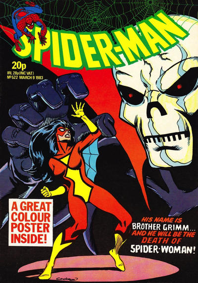 Super Spider-Man TV Comic #522 (1981)