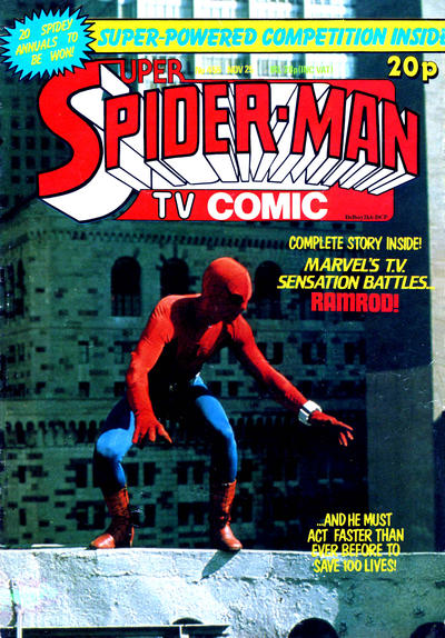 Super Spider-Man TV Comic #455 (1981)