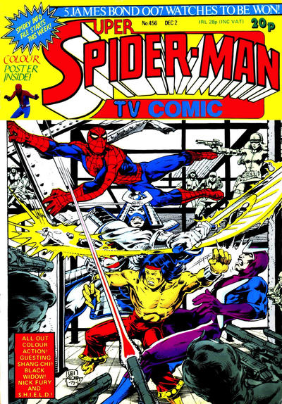 Super Spider-Man TV Comic #456 (1981)