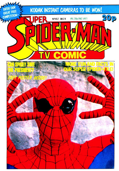 Super Spider-Man TV Comic #457 (1981)