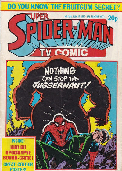 Super Spider-Man TV Comic #488 (1981)