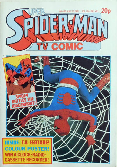 Super Spider-Man TV Comic #489 (1981)