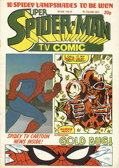 Super Spider-Man TV Comic #466 (1981)
