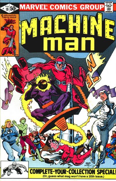 Machine Man #19 (1981)