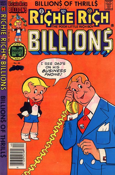 Richie Rich Billions #40 (1981)
