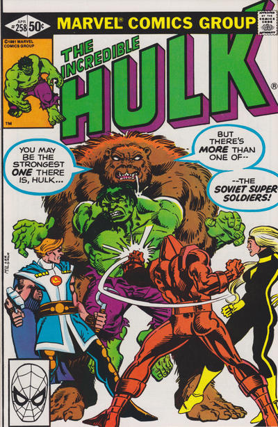 The Incredible Hulk #258 (1981)