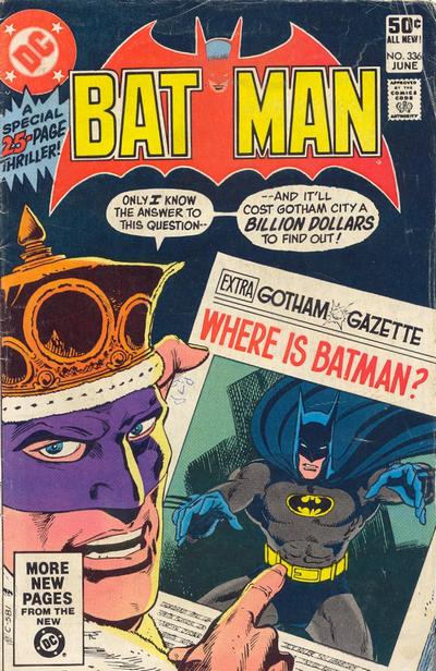 Batman #336 (1981)