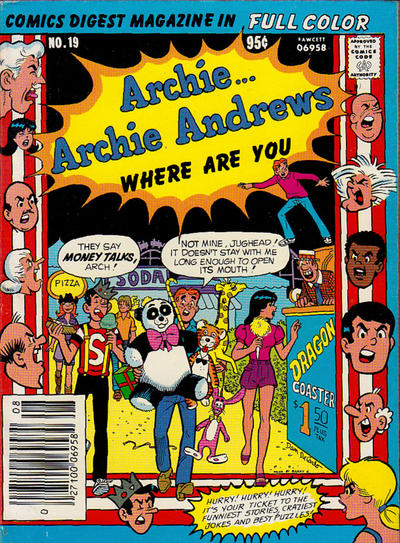 Archie... Archie Andrews Where Are You? Comics Digest Magazine #19 (1981)