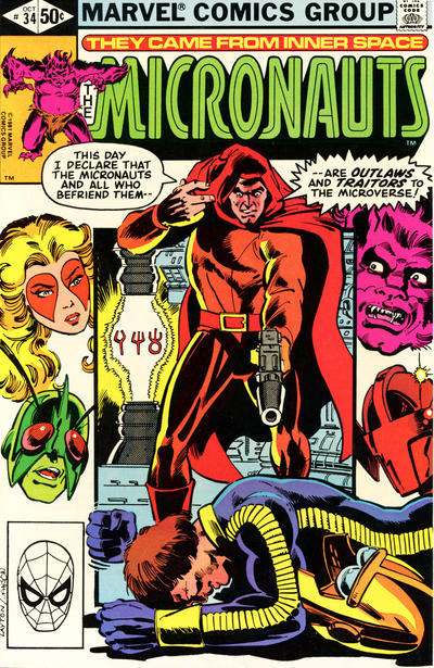 Micronauts #34 (1981)