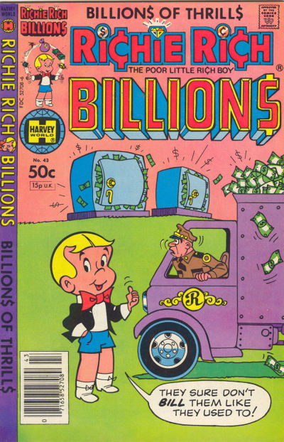 Richie Rich Billions #43 (1981)
