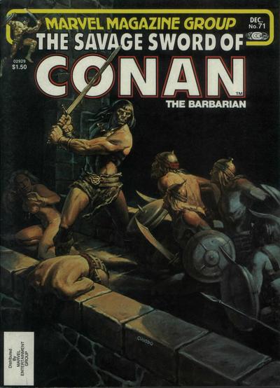 The Savage Sword of Conan #71 (1981)