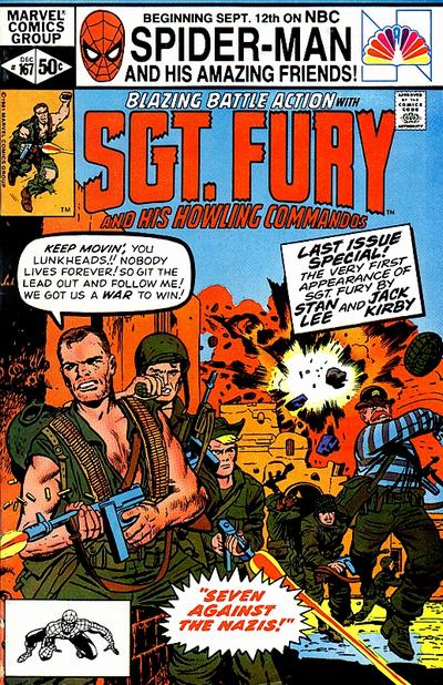 Sgt. Fury and His Howling Commandos #167 (1981)