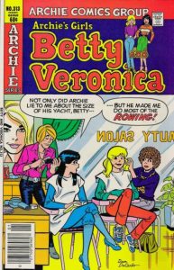 Archie's Girls Betty and Veronica #313 (1982)
