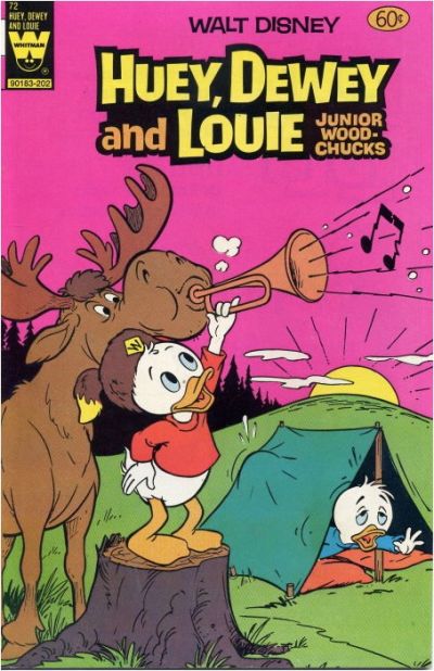 Walt Disney Huey, Dewey and Louie Junior Woodchucks #72 (1982)