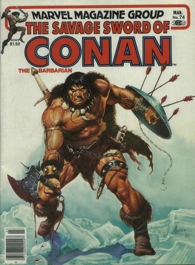 The Savage Sword of Conan #74 (1982)