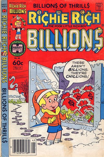 Richie Rich Billions #45 (1982)