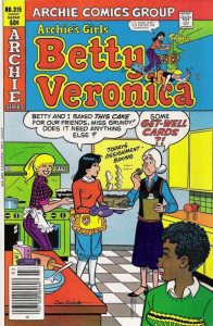 Archie's Girls Betty and Veronica #315 (1982)