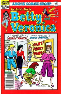 Archie's Girls Betty and Veronica #316 (1982)