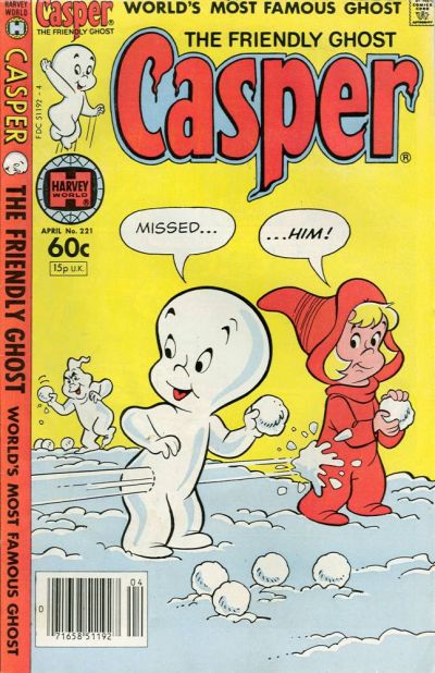 The Friendly Ghost, Casper #221 (1982)