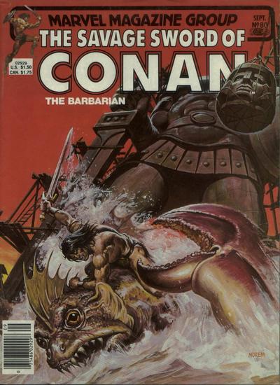 The Savage Sword of Conan #80 (1982)