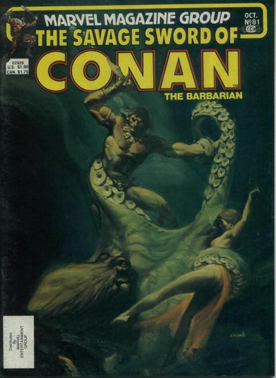 The Savage Sword of Conan #81 (1982)