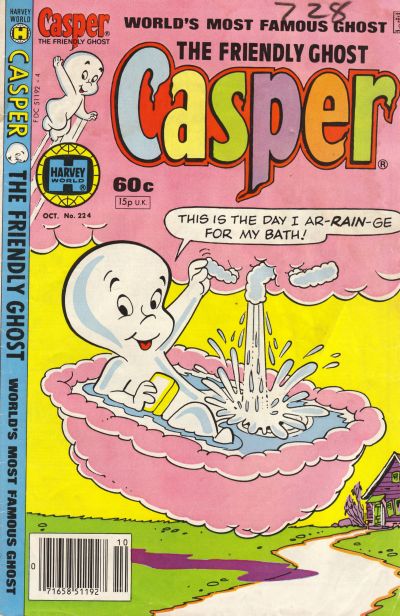 The Friendly Ghost, Casper #224 (1982)