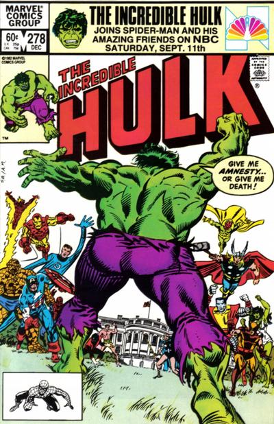 The Incredible Hulk #278 (1982)